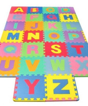 Multicolored Alphabets Puzzle Mat For Kids 26 Pieces
