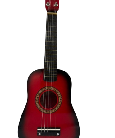Acoustic guitar designed for children and beginners