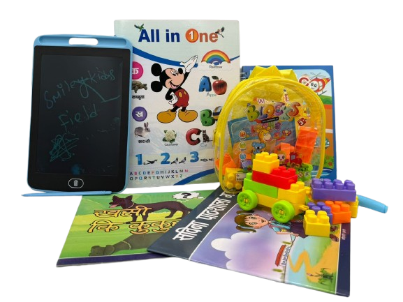 Educational combo includes a mix of interactive and traditional learning tools for children