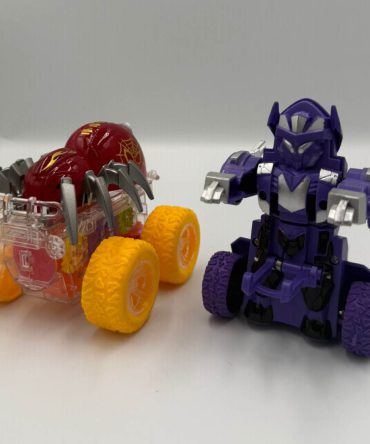 Brother Toys acrobatic vehicle that converts into a robot