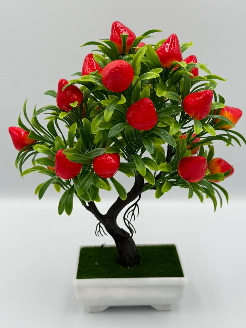 Plastic Strawberry bonsai