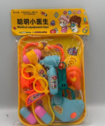 Octar Play Sity medical equipment toy set is designed for children ages 3 and up