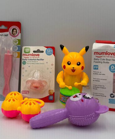 Baby care products and toys combo