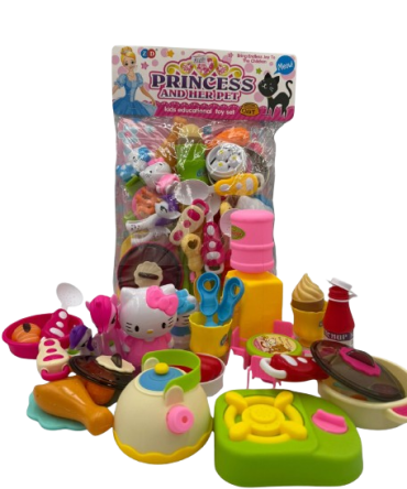 Princess and Her Pet kids educational toy set