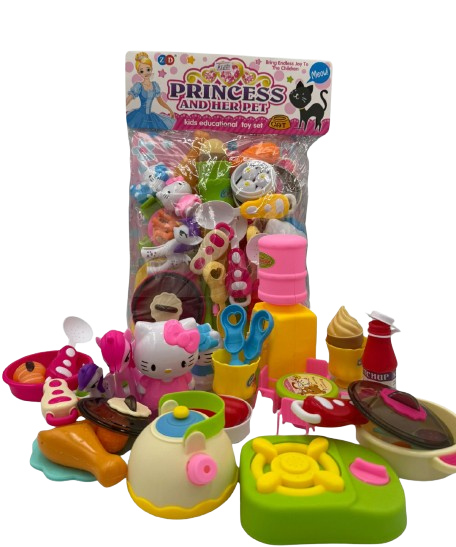 Princess and Her Pet kids educational toy set