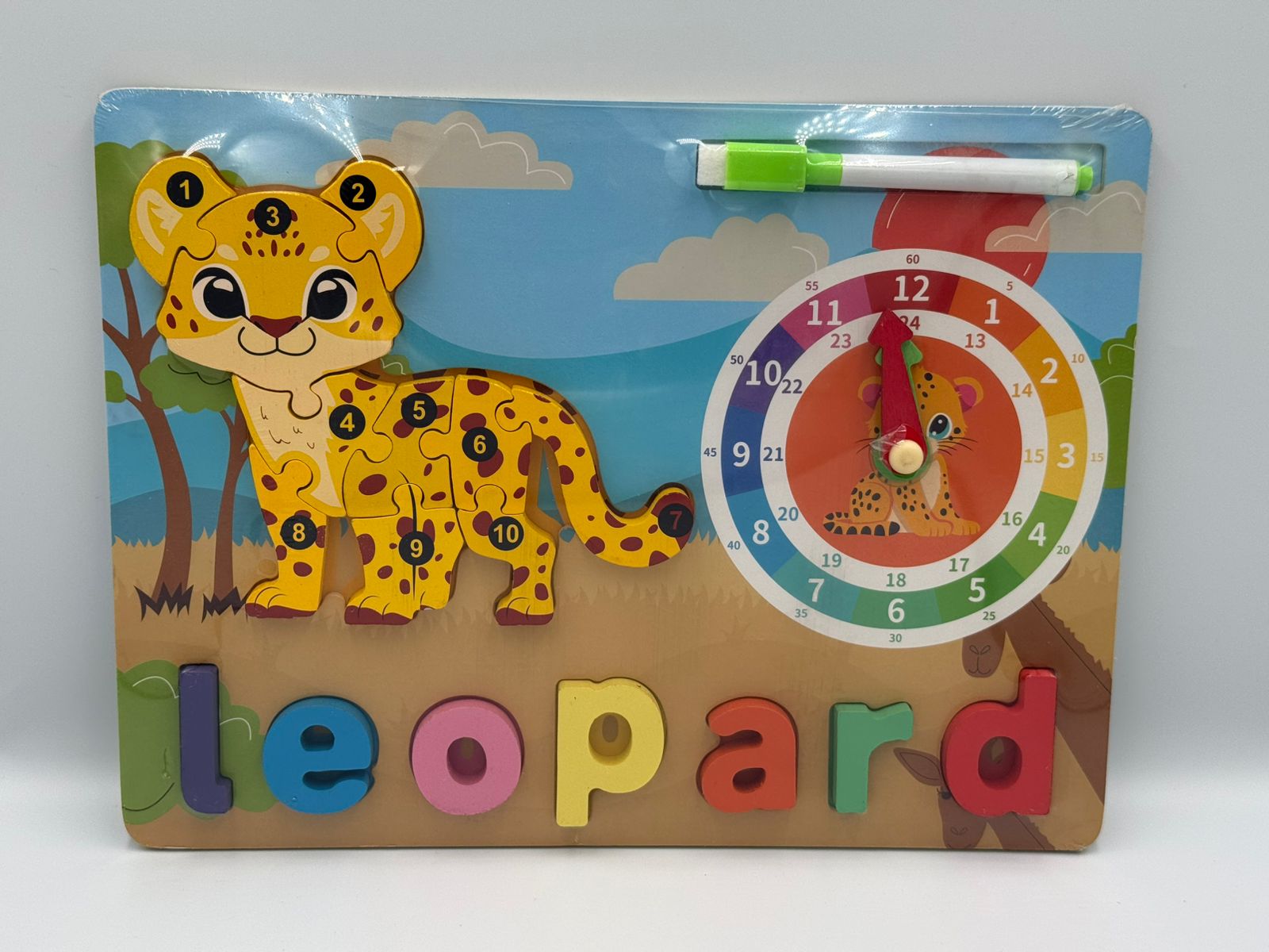 Educational puzzle board designed for young children - Image 2