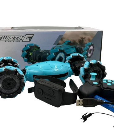 Gesture-sensing remote control stunt car