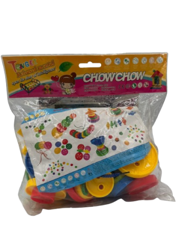 Chow Chow branded educational inserting block toy