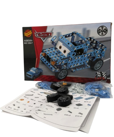 Disney Pixar Cars-themed metal assembly kit