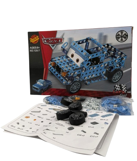 Disney Pixar Cars-themed metal assembly kit
