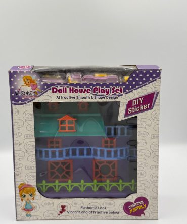 Wishkey branded doll house play set