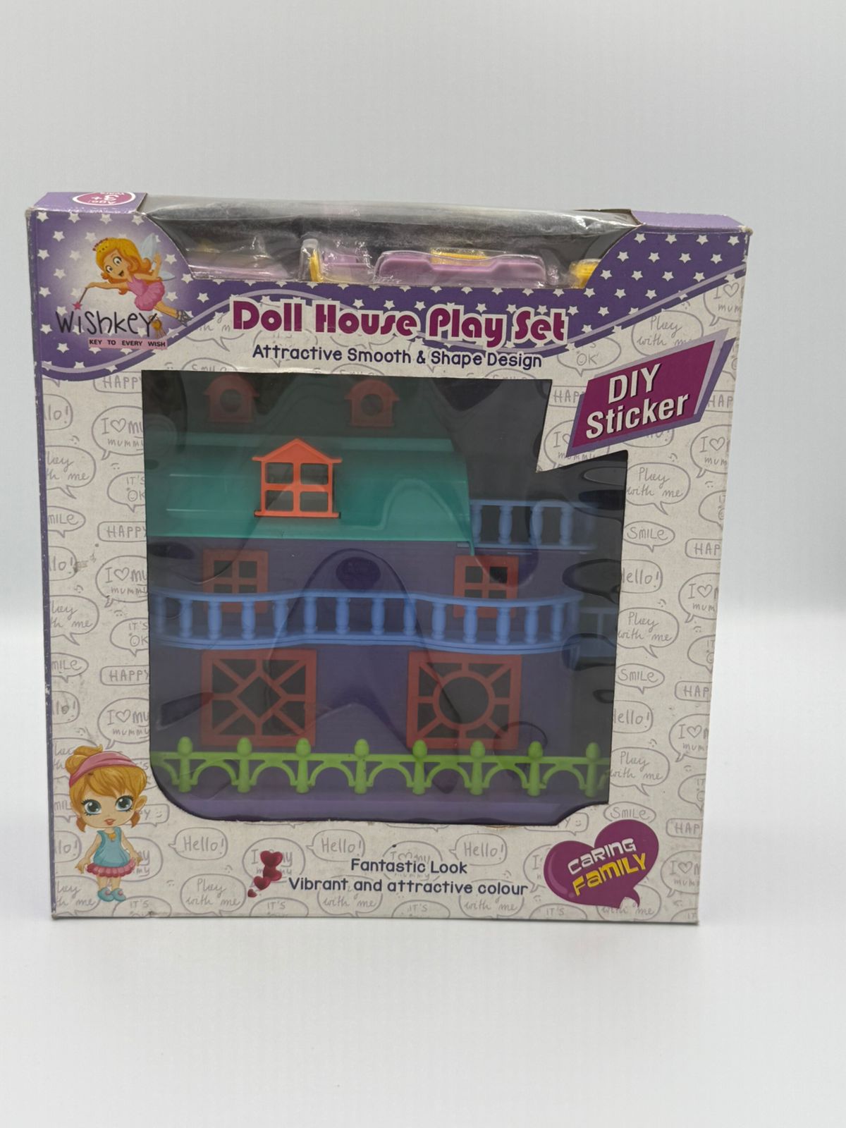 Wishkey branded doll house play set - Image 2