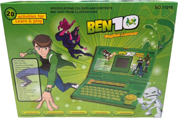 Ben 10 English Learner Laptop Toy designed for children's educational use - Image 2