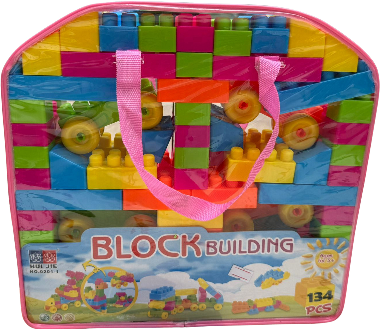 Hui Jie 134-piece "Block Building" set